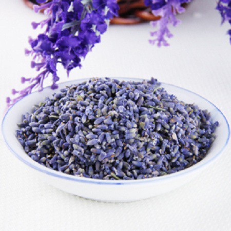 (ảnh thật + video) Hoa oải hương nụ khô trang trí thơm đuổi côn trùng (lavender) 100 GRAM