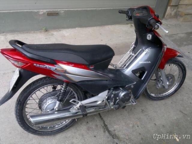 Vỏ nhựa Wave S100 Đỏ đun kèm tem