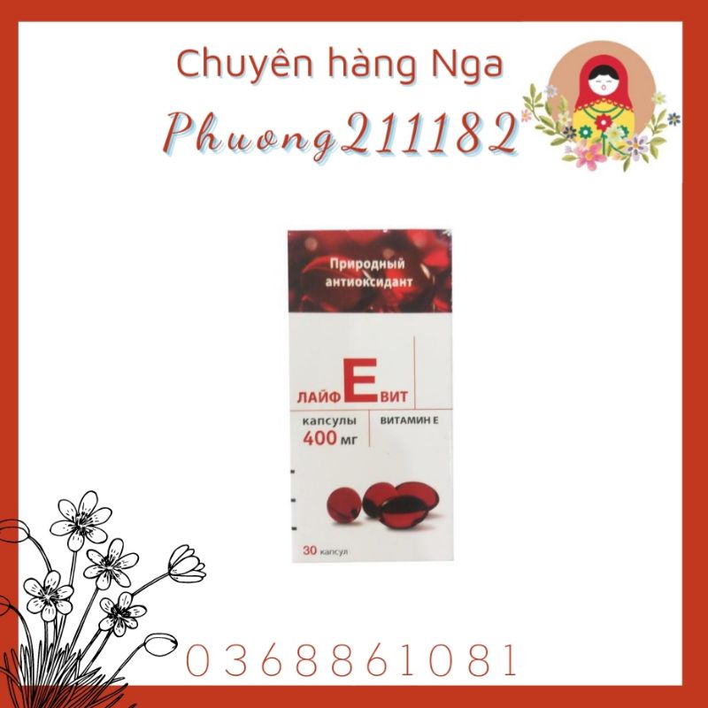 Vitamin E đỏ 400mg