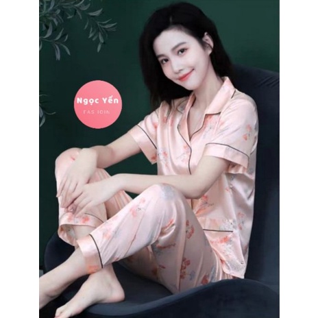BỘ MẶC NHÀ PIJAMA LỤA QUẢNG CHÂU SIÊU MỀM MỊN | BigBuy360 - bigbuy360.vn