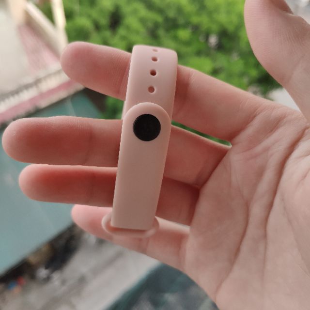 Dây đeo Mi Band 4 màu hồng