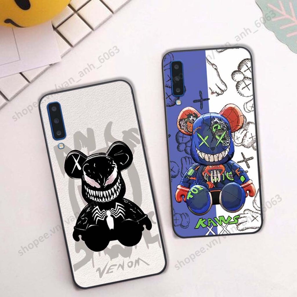 Ốp lưng Samsung A7 2018 / A9 2018 hình kaws, bear brick, venom thời trang siêu ngầu