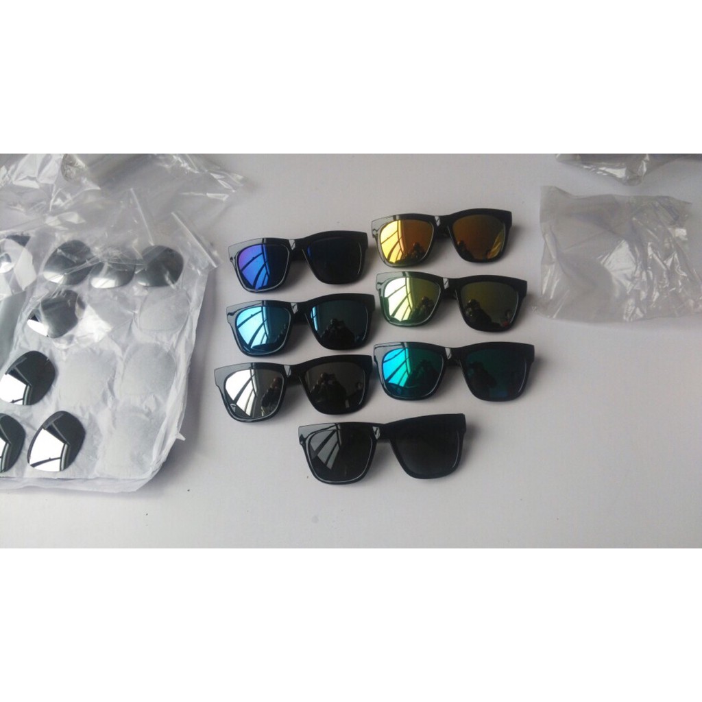 Kính mát kính râm thời trang Hàn Quốc gọng vuông