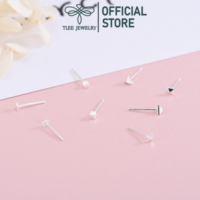 Khuyên tai bạc TLEE hình mini cá tính TLEE JEWELRY B0331