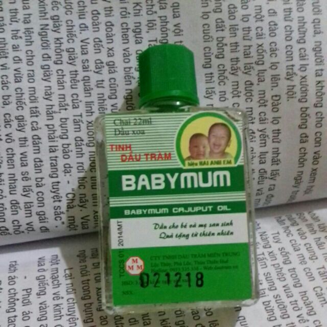 Tinh dầu tràm babymum (ảnh tự chụp)