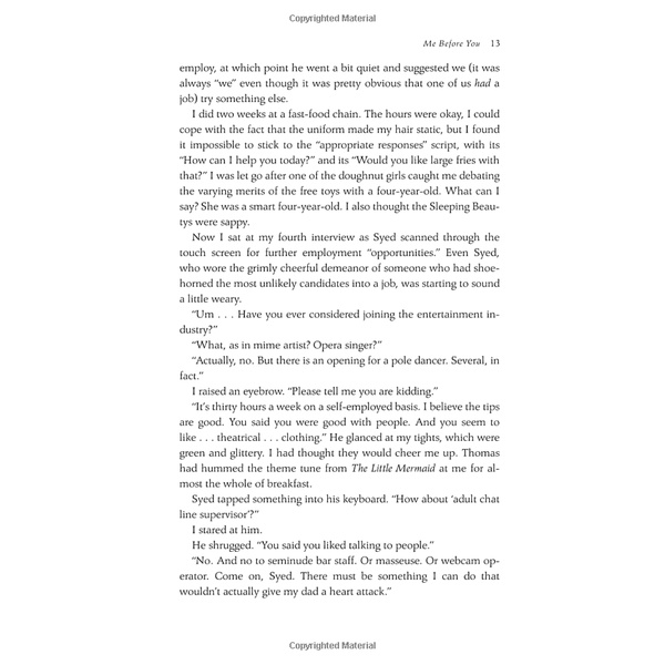 Sách: Me Before You: A Novel (Movie Tie-In)
