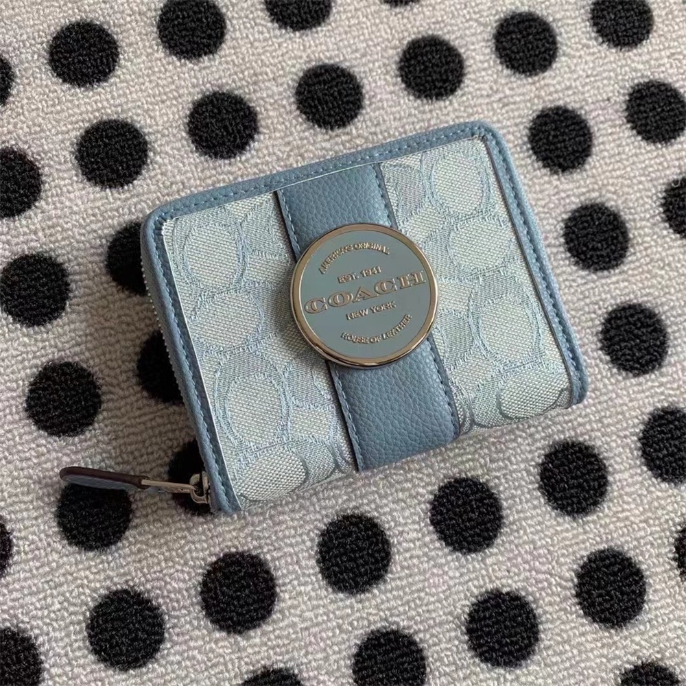 Coach C8323 Lonnie Nhỏ Zip Xung Quanh Ví Nữ Gấp Ví Ngắn 8323