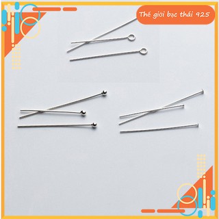 Đinh bạc phối vòng - Charm đinh bạc phối vòng