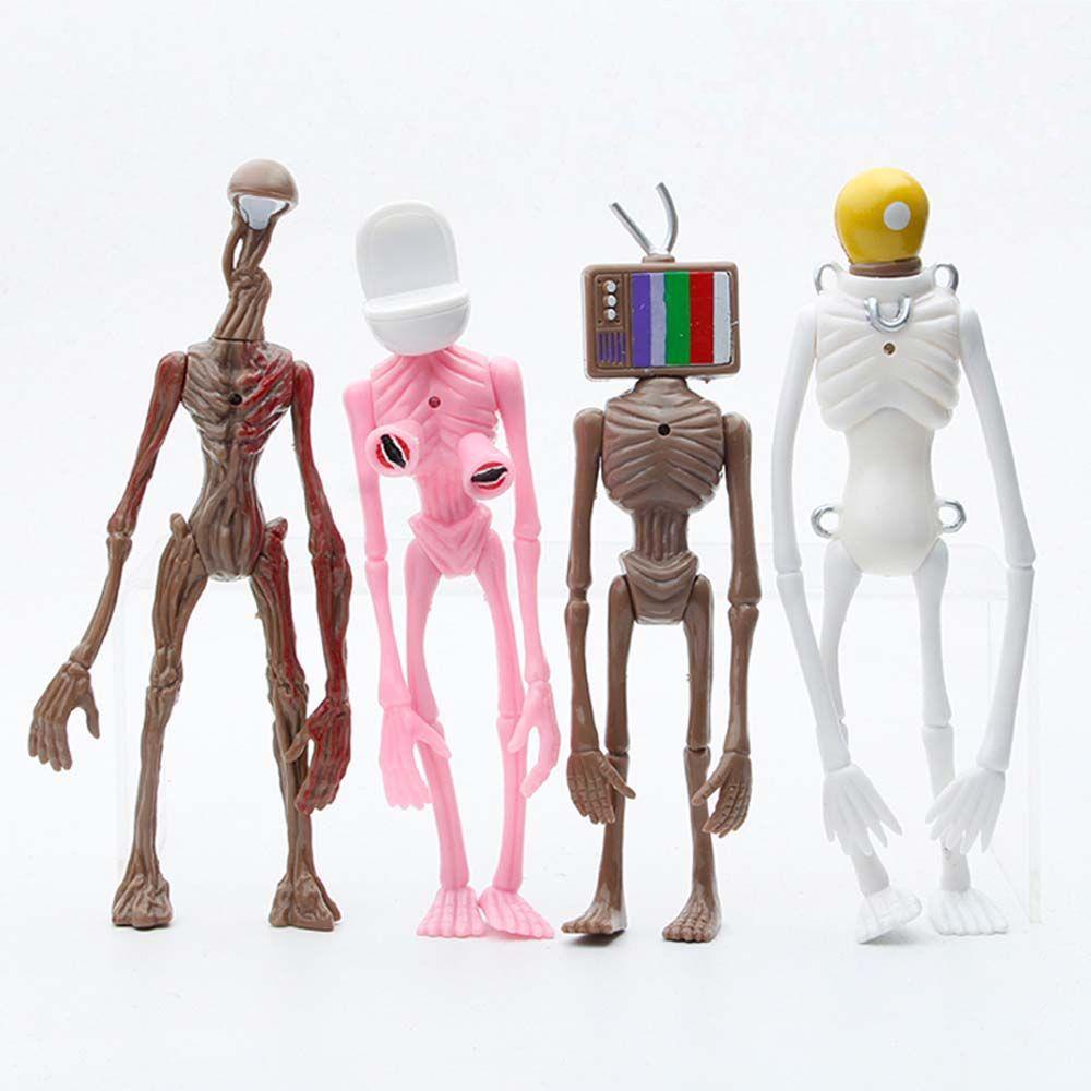 Set 4 Mô Hình Đầu Đèn Thầnorroe Anime Nhật Bản Bằng PVC Để Bàn Trang Trí Nhà Cửa