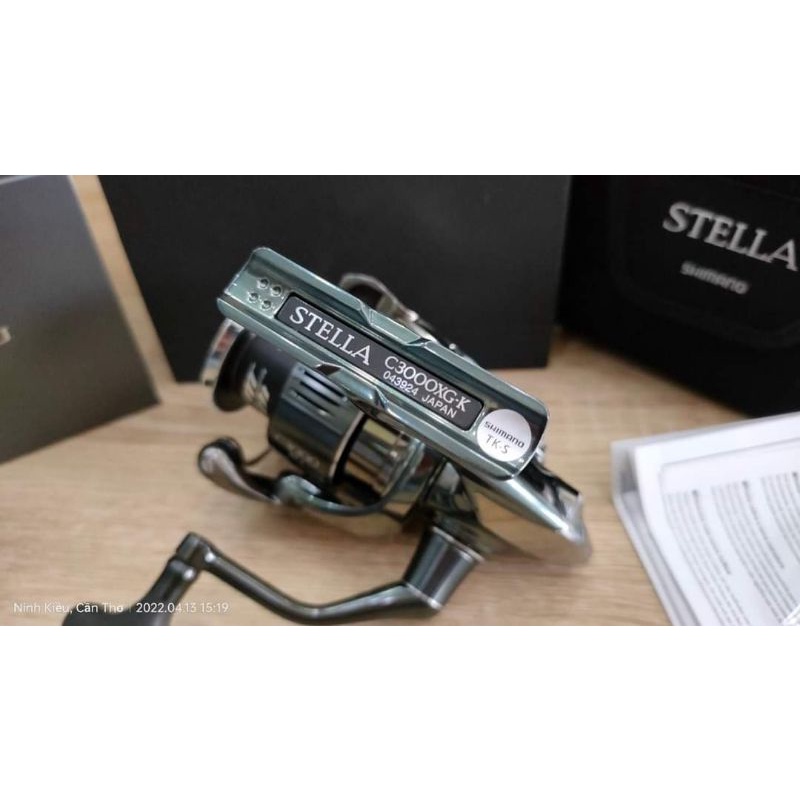 Máy Câu Cá Shimano 2022 Stella FK C3000XG - Máy Đứng