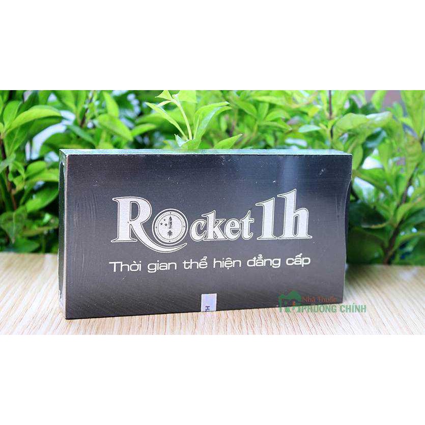 Rocket 1h Sao Thái Dương hộp 1 vỉ 6 viên Bao cao su, bcs