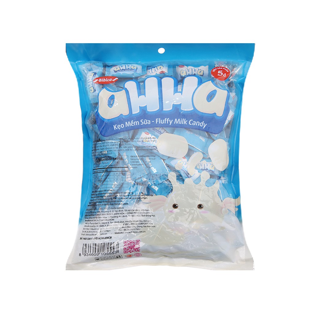 Kẹo Sữa Mềm AHHA 350g