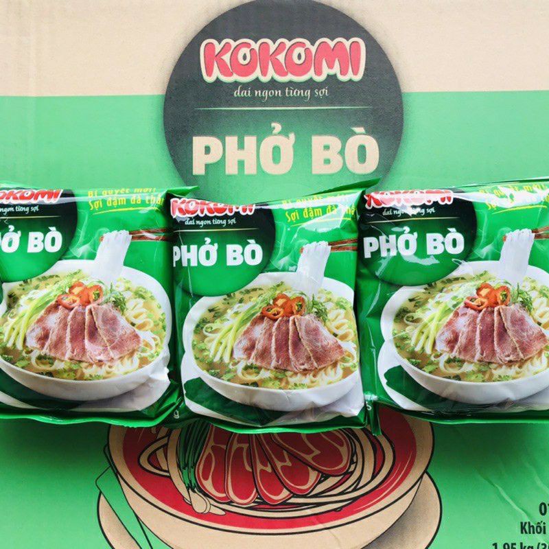 thùng 30 gói phở bò Kokomi 65g | BigBuy360 - bigbuy360.vn