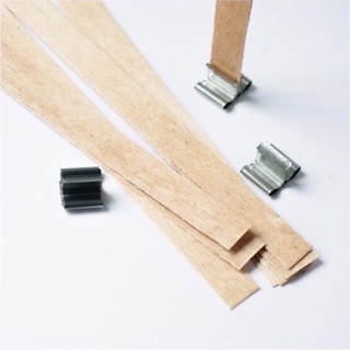 combo + Đế kim loại để cố định Bấc Nến gỗ