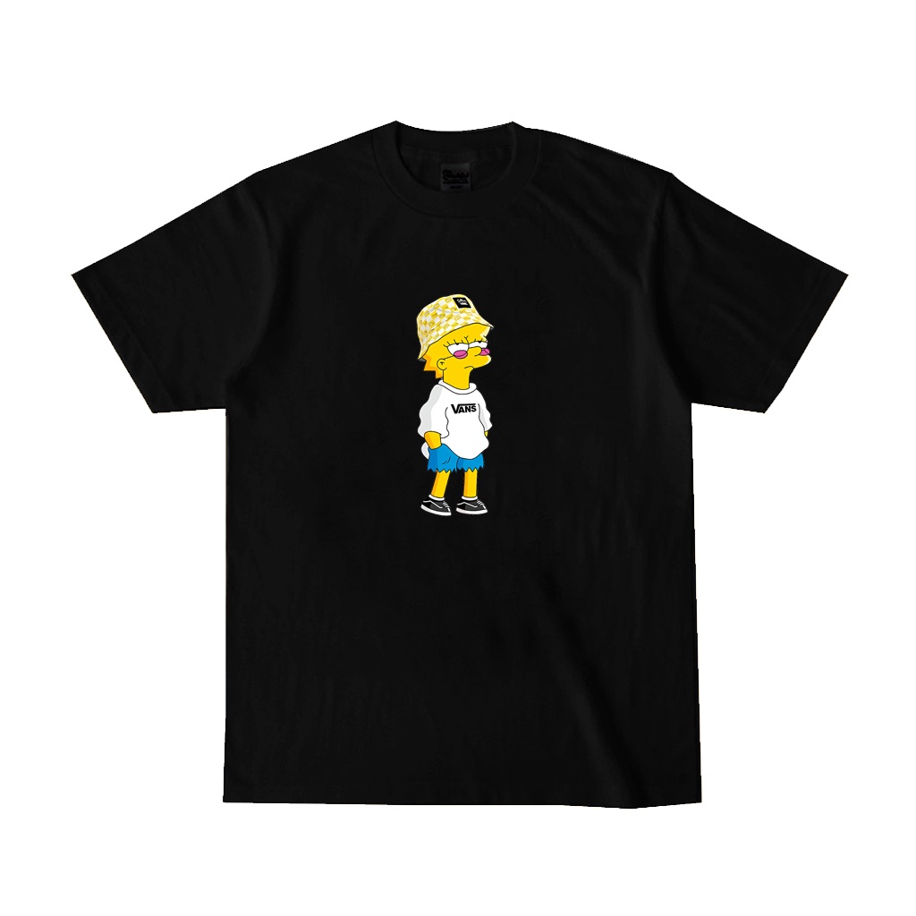 VANS Áo thun tay ngắn in hình The Simpsons size S-4XL