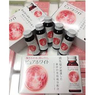 Collagen Pure White Hàng Nội Địa Nhật  1 hộp 10 chai x50ml
