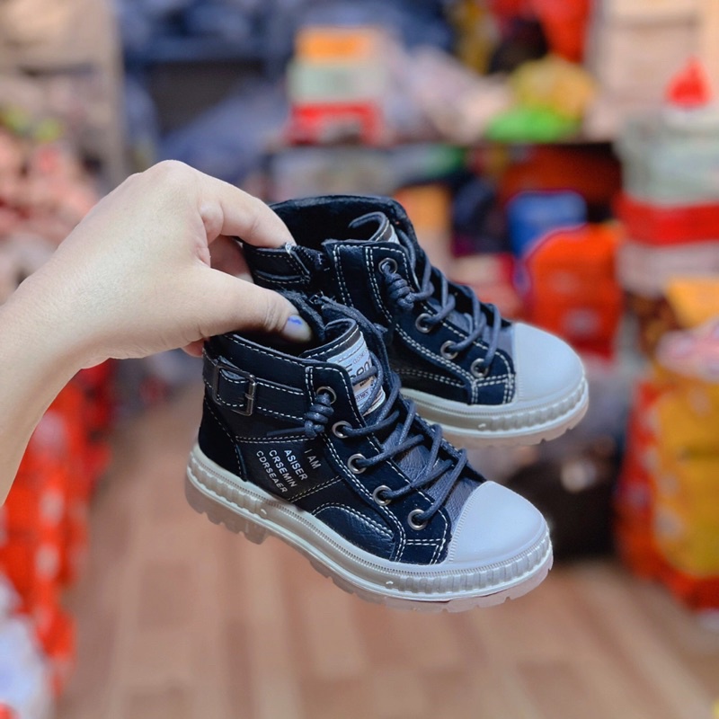 Giày boot cho bé trai size 21-25