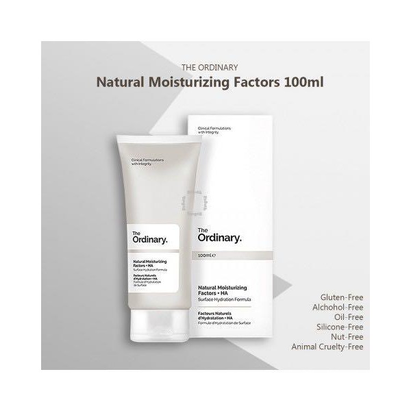 Kem Dưỡng Ẩm Da Mặt Tự Nhiên The Ordinary + Ha Chất Lượng Cao Dung Tích 100ml | BigBuy360 - bigbuy360.vn