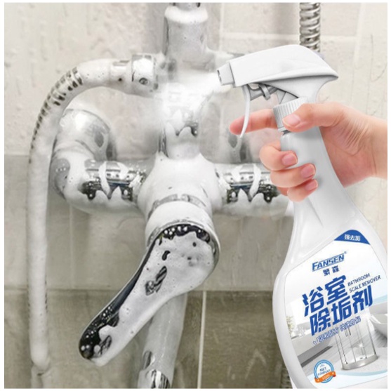 Bình xịt tẩy rửa đa năng siêu sạch tẩy cặn canxi trên kính và inox cho nhà tắm nhà bếp siêu sạch
