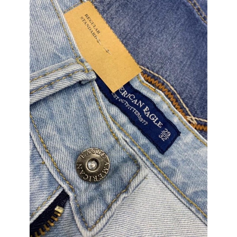 Quần jean Nam ống suông