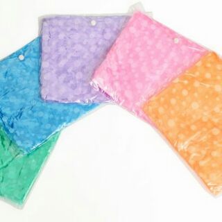 Áo mưa bộ chấm bi đủ màu
