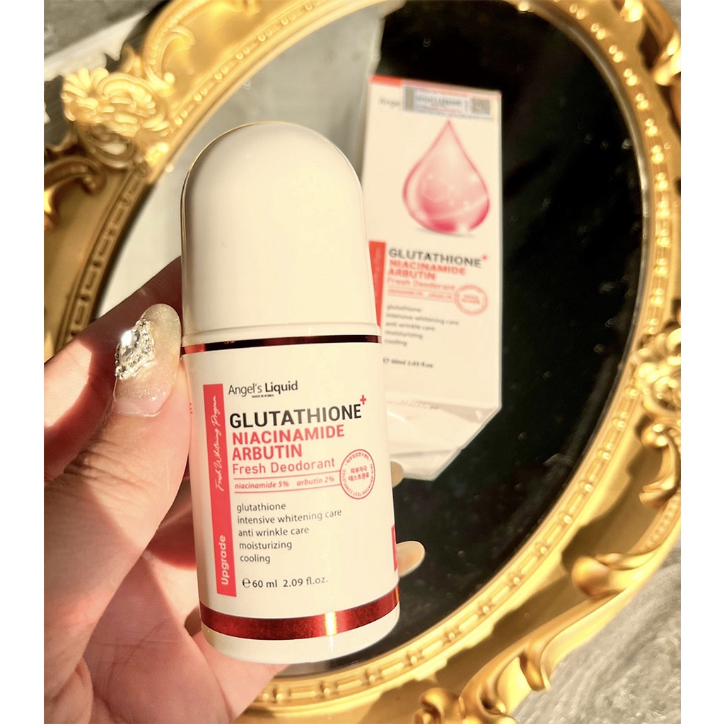 Lăn Khử Mùi 7Day Glutathione Arbutin Angel's Liquid Hàn Quốc 60ml - mypham.lavi