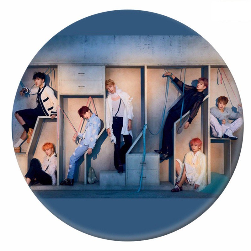 Huy hiệu hình BTS và từng thành viên