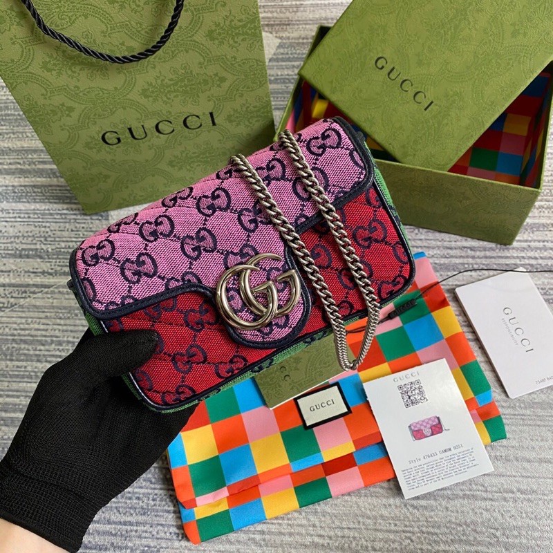 Túi xách Gucci Marmont size 16.5cm có nhiều màu