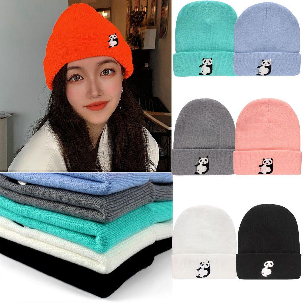 Mũ Beanie Dệt Kim 6 Màu Tùy Chọn Thời Trang Cho Nam Và Nữ