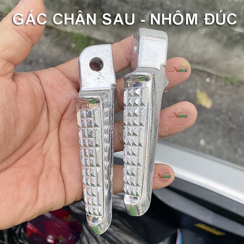 GÁC CHÂN SAU NHÔM HONDA YAMAHA