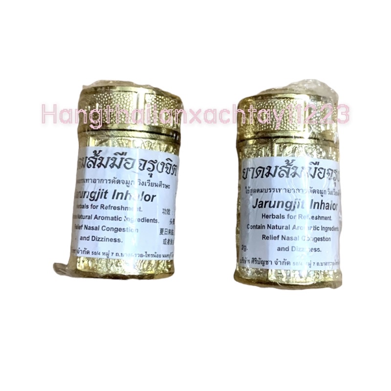 Hít Xoang Bạc Thái Lan - Hỗ trợ Viêm Xoang mũi, dị ứng