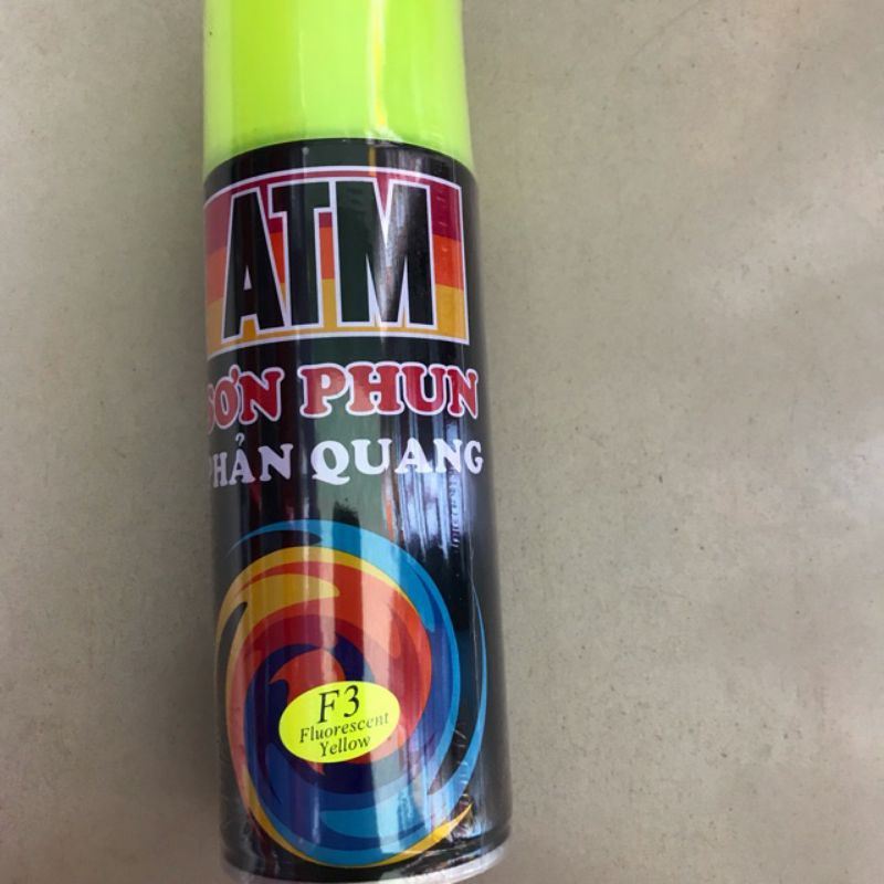 SƠN XỊT ATM màu xanh dạ quang