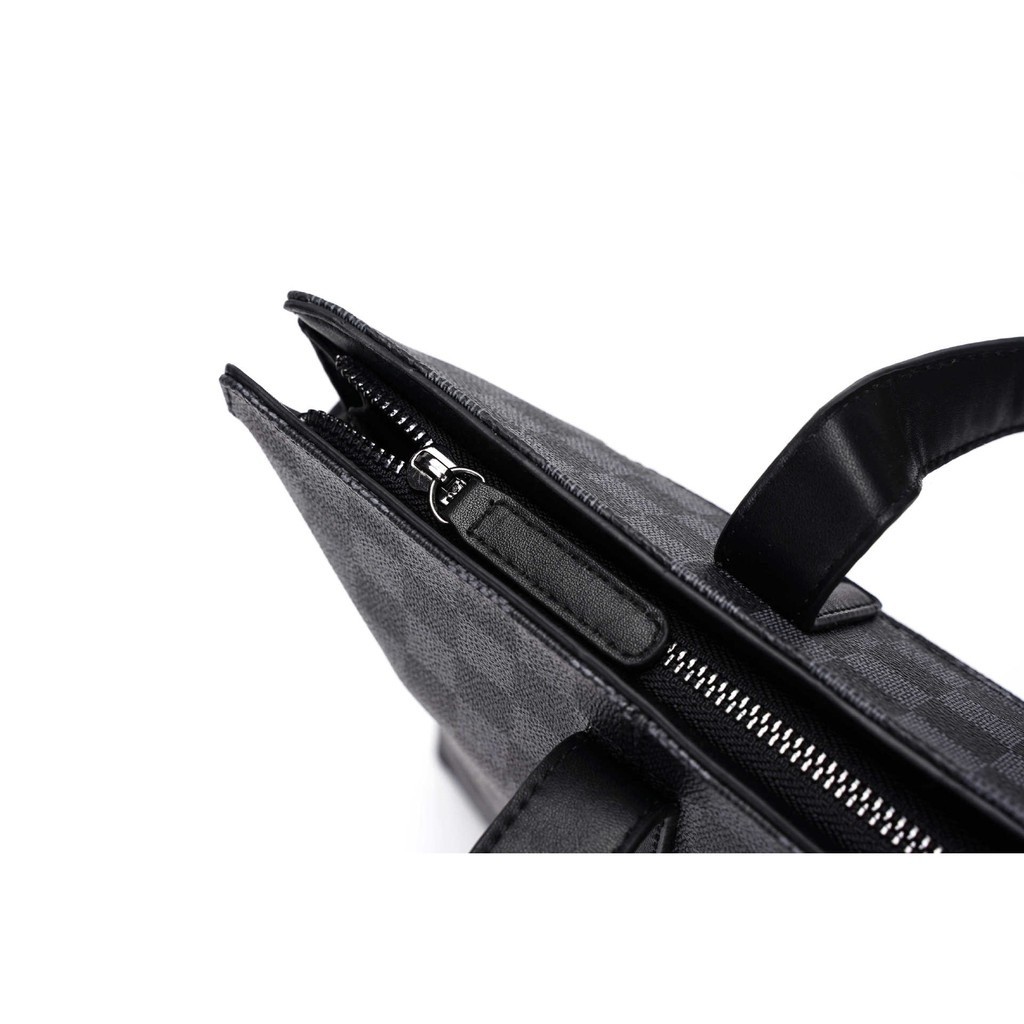 Túi xách công sở nam nữ đeo chéo da PU cao cấp chống sốc chống nước đựng laptop tài liệu máy tính bảng tiện dụng | BigBuy360 - bigbuy360.vn