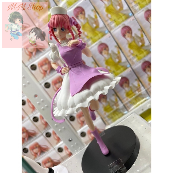 Mô hình Nino Nakano Nurse Banpresto The Quintessential Quintuplets Movie - Nino Nakano Kyunties Figure
