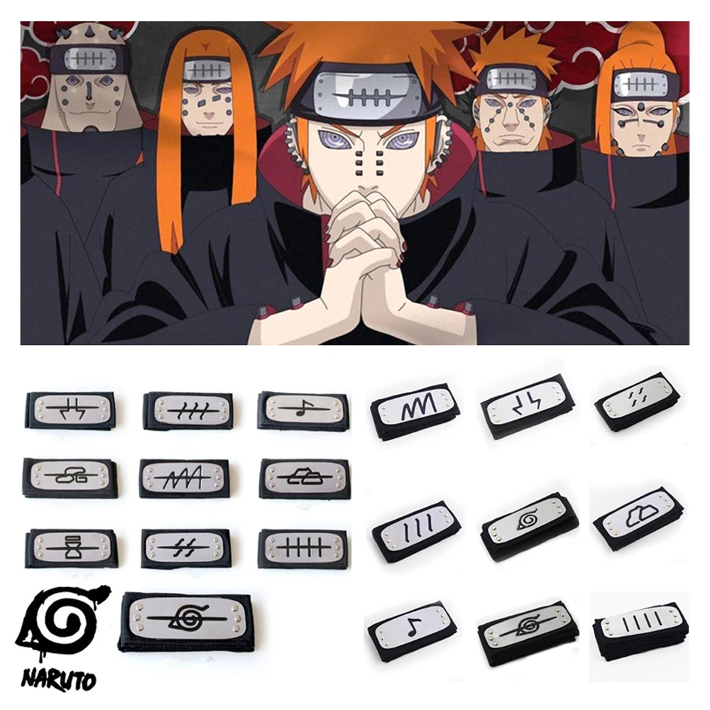 Băng Đô Cài Tóc Hóa Trang Nhân Vật Uchiha Itachi Naruto