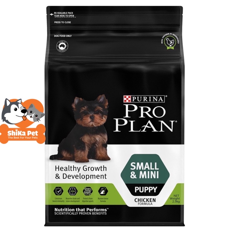 Purina Pro Plan Mini and Small Puppy- Thức Ăn Cao Cấp Cho Chó Con Vóc Mini Và Nhỏ 2.5kg