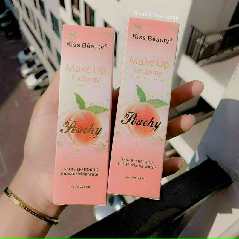Xịt khoáng đào kiss beauty | BigBuy360 - bigbuy360.vn