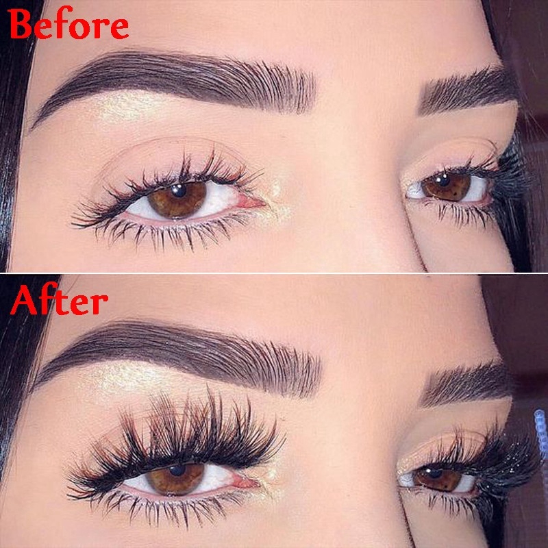 Set 5 Cặp Lông Mi Giả 3D Mềm Mại