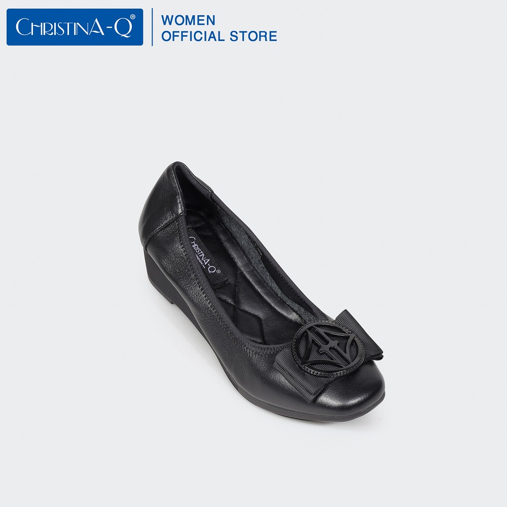 Giày cao gót bít mũi đế xuồng ChristinA-Q GBX039