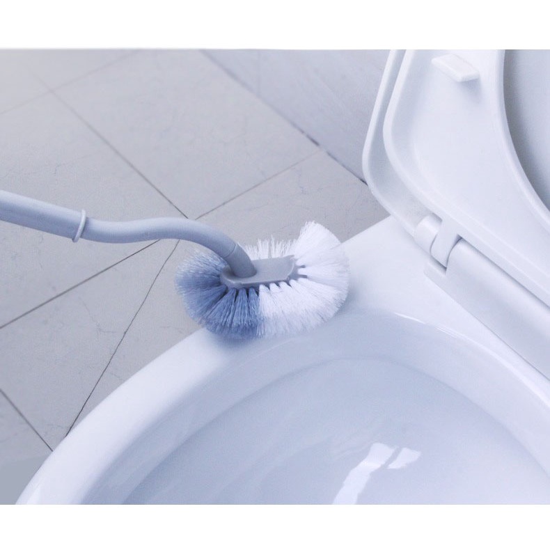 Bàn Chải Vệ Sinh Toilet Cán Dài Gắn Tường Tiện Dụng