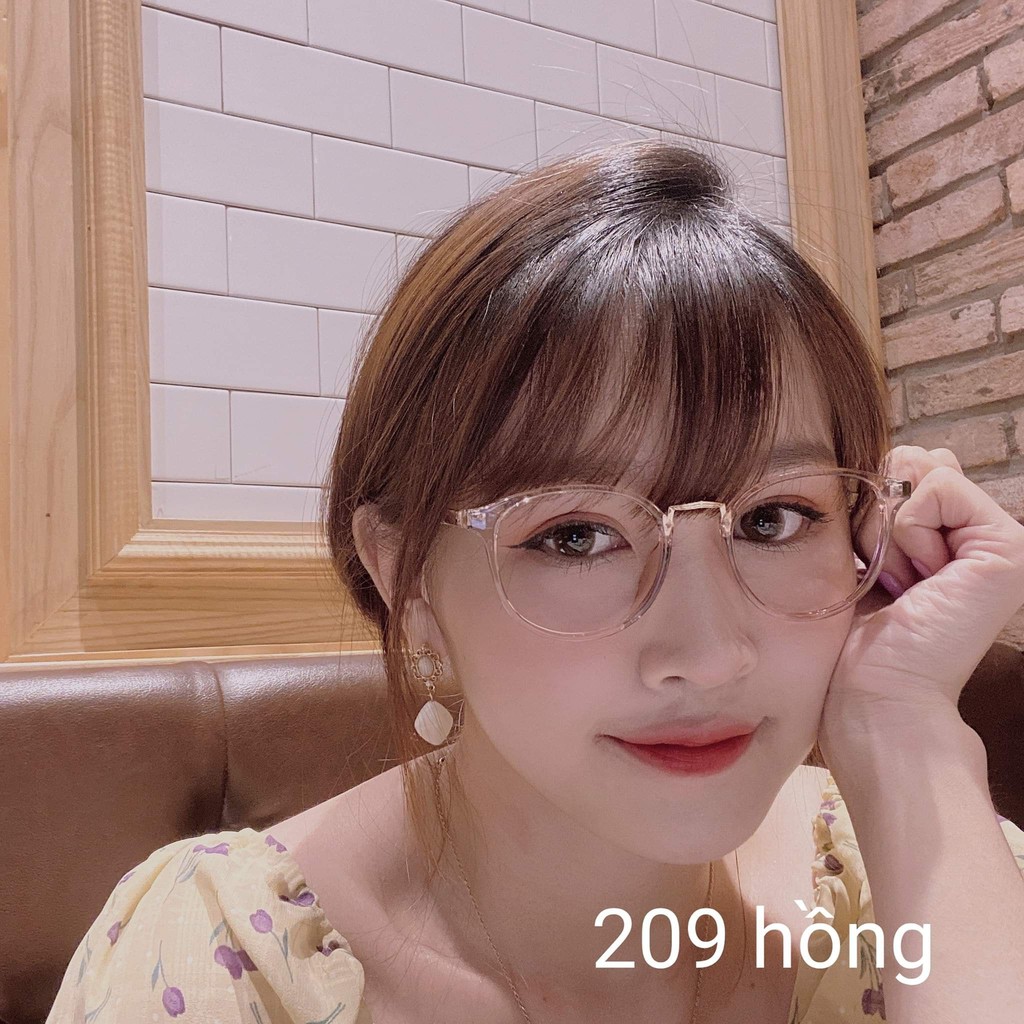 Kính Gọng Cận Siêu Dẻo dáng tròn G209 full màu Kính Gọng Dẻo Bunny