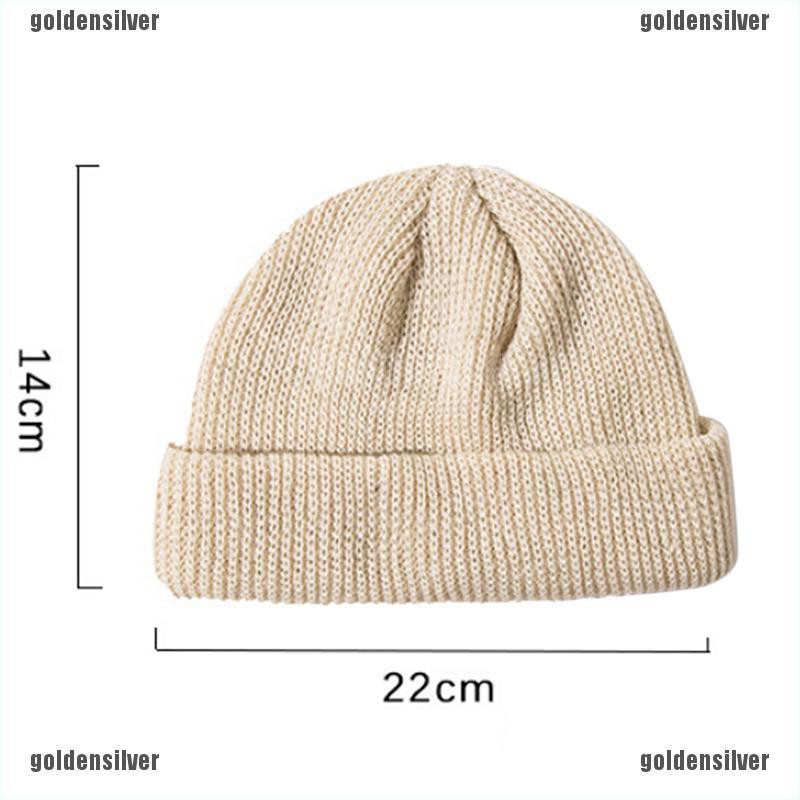 Mũ Beanie Giữ Ấm Mùa Đông Có Gân Dành Cho Nam Nữ