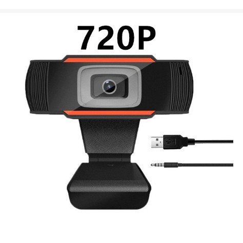 Webcam 720 Hd (usb Cable + 3.5mm) Kèm Mic | BigBuy360 - bigbuy360.vn