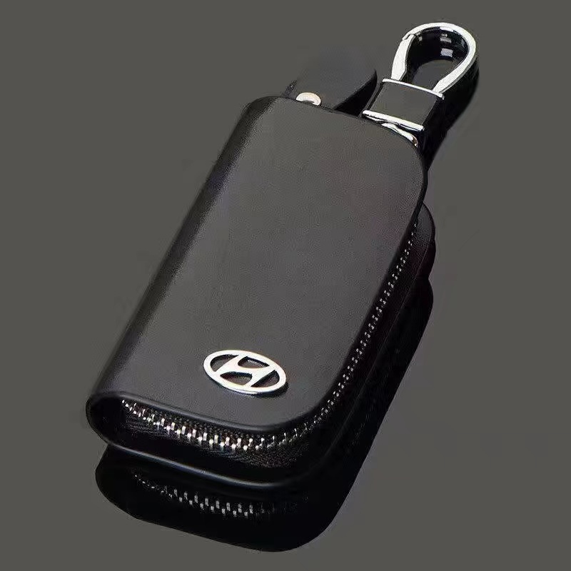 Ốp Bọc Chìa Khóa Thông Minh Bằng Da Cho Hyundai Ioniq Elantra Tucson Reina Santa fe Kona Accent IX35 i10 i20 i30 HB20 IX25 IX45