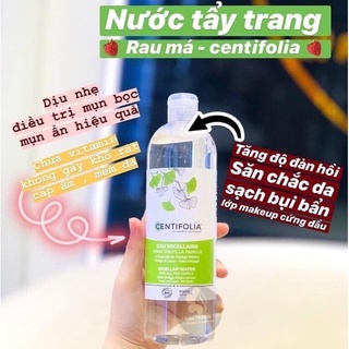 Nước Tẩy Trang Rau Má Centifolia 500ml
