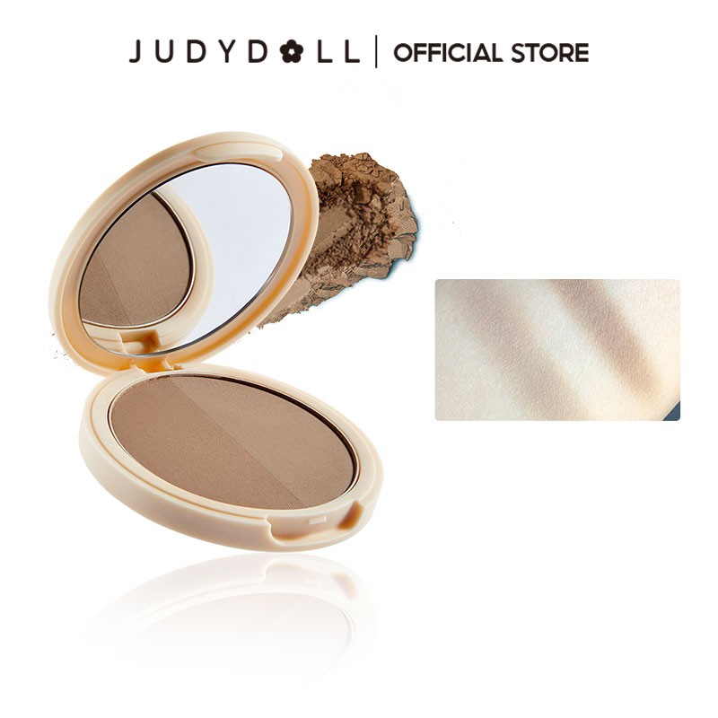 Bảng phấn tạo khối Judydoll 2 màu đa năng chống thấm nước và kiềm dầu 8g