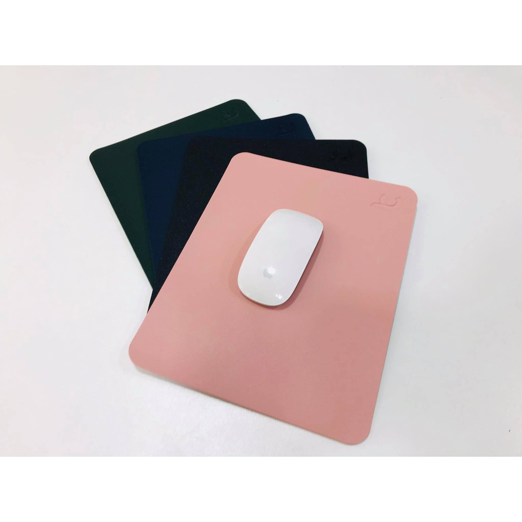 Miếng Lót Chuột Da Lucas Mouse Pad Cao Cấp Chống Nước, Mịn, Lì, Di Chuột Êm Mượt (27x21cm)