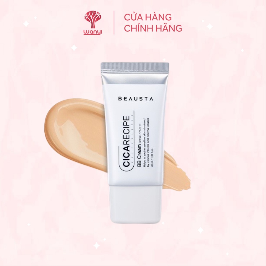 Kem nền Beausta Cicarecipe Serum BB Cream 40ml - WANYI VN