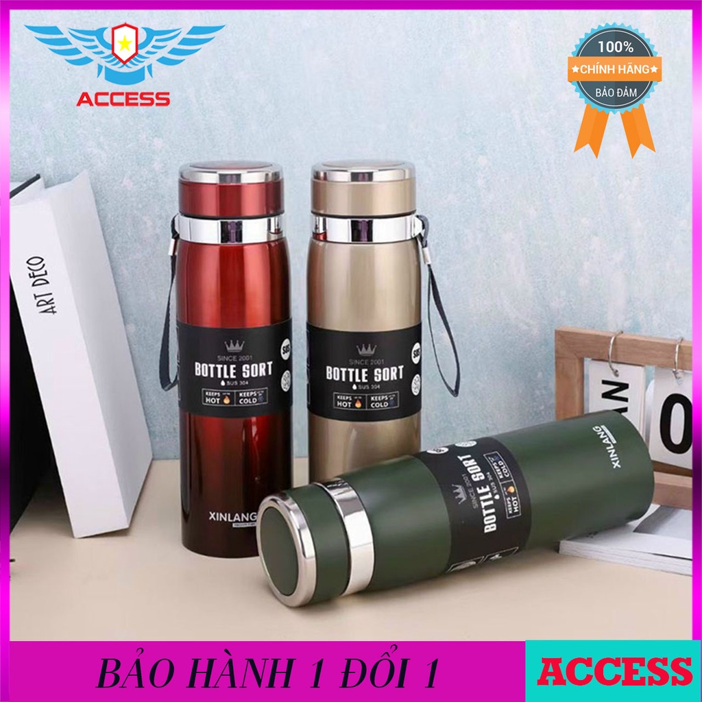 Bình giữ nhiệt nóng lạnh chất liệu inox 304 cao cấp giữ nhiệt lên đến 12h ACCESS