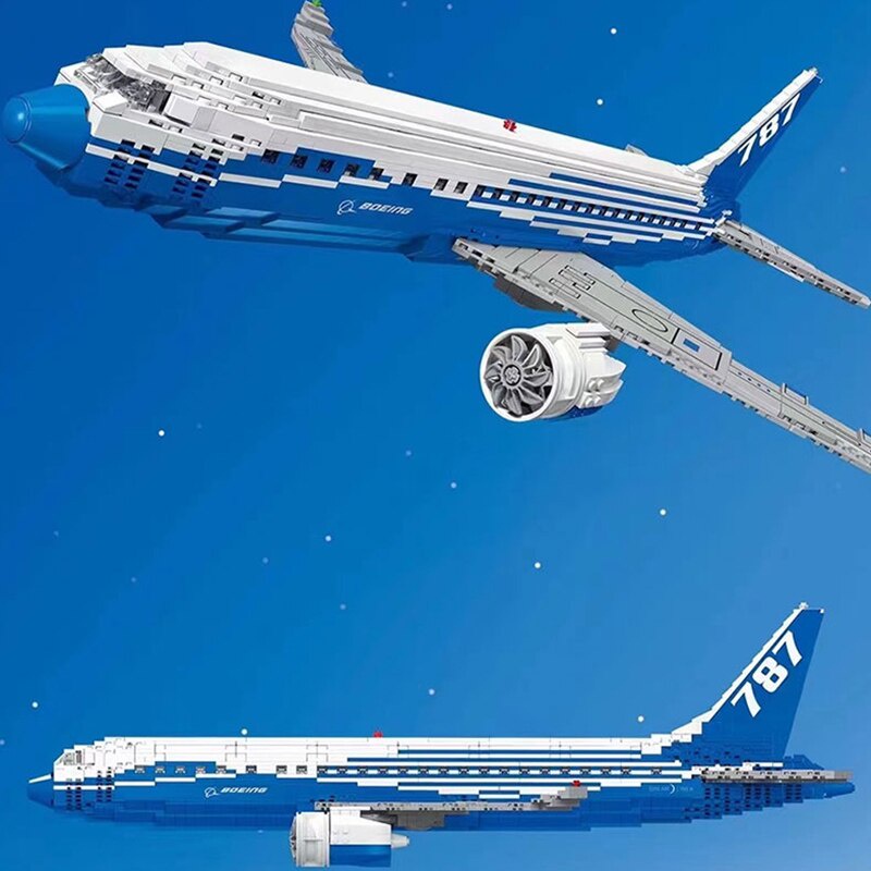 Đồ chơi Lắp ráp Mô hình Máy bay 80009 The Boeing 787 Airliner Dreamliner